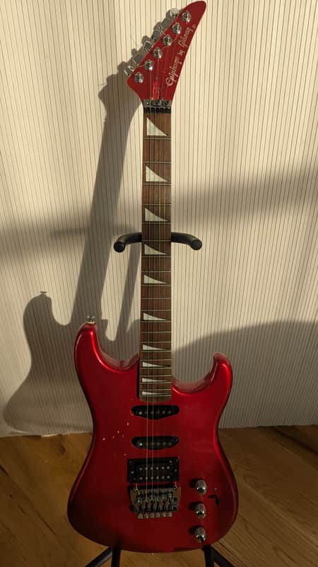 Epiphone S-600 1986 - 1988 - Red Metallic image 1
