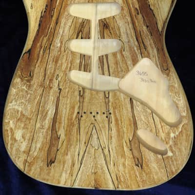 Spalted Maple Top / Aged Pine wood body - Standard - 3lbs 3oz #3655 USAIMPORT CHARGES INCLUDED image 1