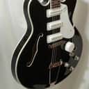 Vox Bobcat S66 Black Semi-Hollow Electric with case