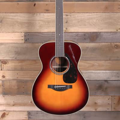 Yamaha LS6 ARE Acoustic/Electric Guitar Brown Sunburst image 4
