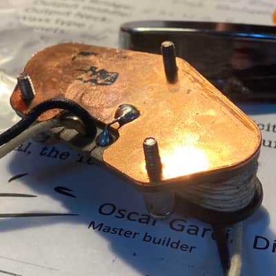 General Vintage Tone Telecaster pickups set hand made pre cbs Premium Master set 2020 Grey botton image 4