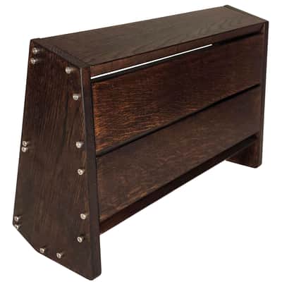6U / 104hp Eurorack case EVA • Rails + M3 nuts / Dark Oak / Unpowered image 10