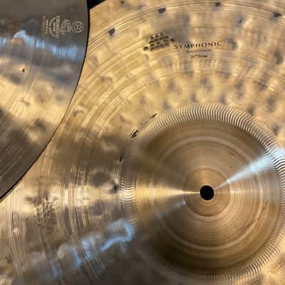 Mint Zildjian 20" K Symphonics Traditional Series   Pair image 5