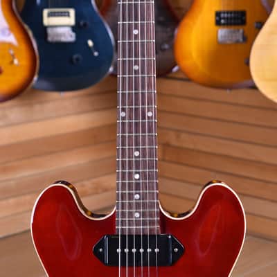 Gibson ES-335 Dot P-90 Wine Red image 9