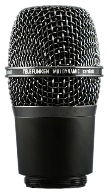 Telefunken M81-WH Dynamic Wireless Microphone Capsule image 1