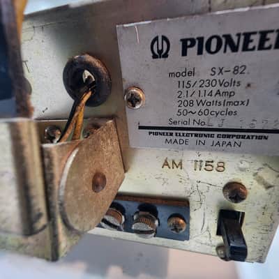 Pioneer SX-82 1965 image 8