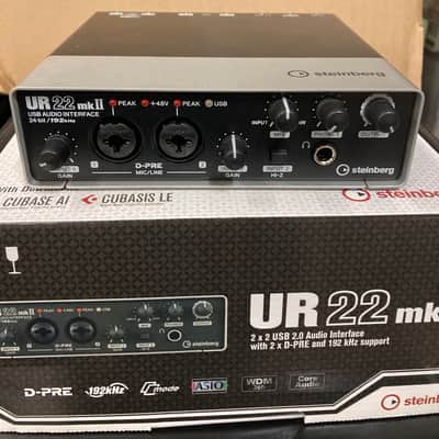 Steinberg UR22mkII 2 x 2 USB 2.0 Audio Interface image 2