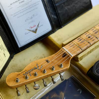 Fender Custom Shop LTD Red Hot Esquire 2025 - Aged Black Relic - Hand Wound Pickup - MINT image 14