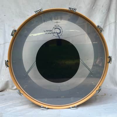 Gretsch USA Custom 26" x 14" Bass Drum 1980's  Square Badge - Maple - Natural - EXCELLENT image 7