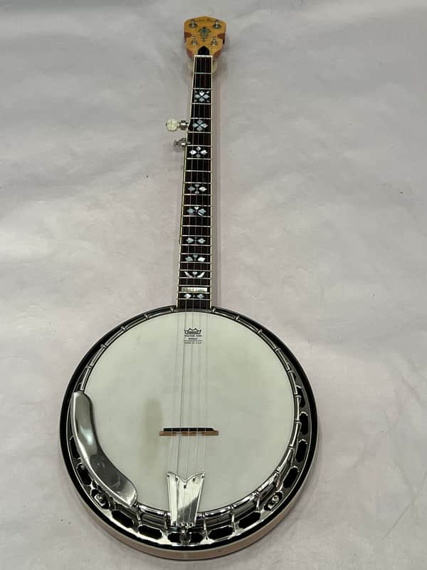 Gold Tone OB-250LE Orange Blossom Resonator Banjo 2006 Natural Flamed Maple w Case image 1