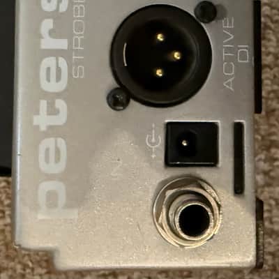 Peterson VS-S2 StroboStomp 2 Strobe Pedal Tuner 2000s - Silver image 2