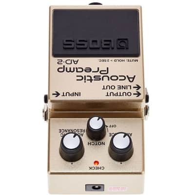BOSS AD2 Preamp for electro-acoustic guitars image 7