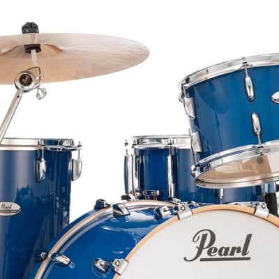 Pearl PMX Professional Series 3-Piece Drum Shell Pack (22x16, 16x16, 12x8) Sheer Blue with Optimount image 7