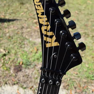 Kramer Nightswan II 1991 - Black Sparkle image 6