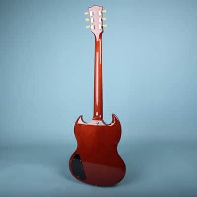 2020 Gibson SG Standard '61 Sideways Vibrola Vintage Cherry image 10