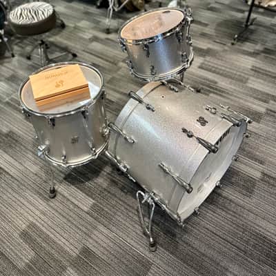 Sonor SQ2 2022 - Silver Sparkle Lacquer image 12