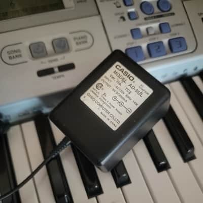 Casio CTK 593 Portable Electronic Keyboard Piano with Stand and AC Adapter image 8