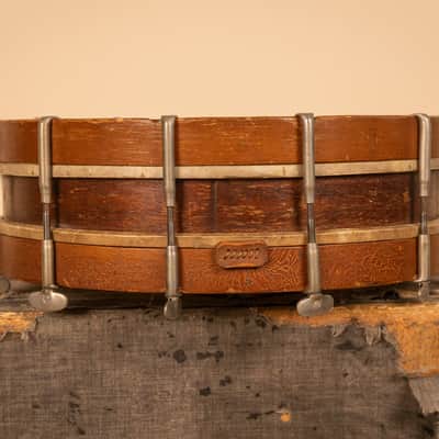 Mystery 3x13.5 Single Tension Thumb Rod Snare Drum image 4