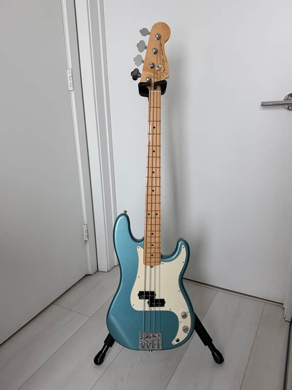 Fender Player Precision Bass - Tidepool w/Maple Fretboard image 1