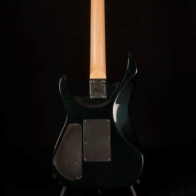 Charvel 375 Deluxe with Rosewood Fretboard 1989 - Metallic Black image 4