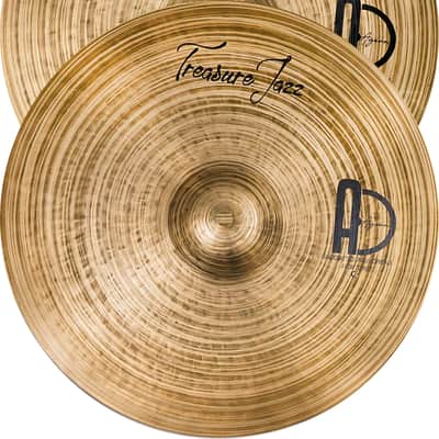 Agean Cymbals 13" Treasure Jazz Hi-hat Jazz image 1