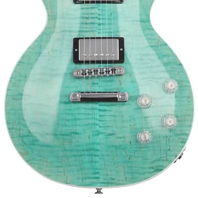 Gibson Les Paul Modern Figured Electric Guitar - Seafoam Green image 1