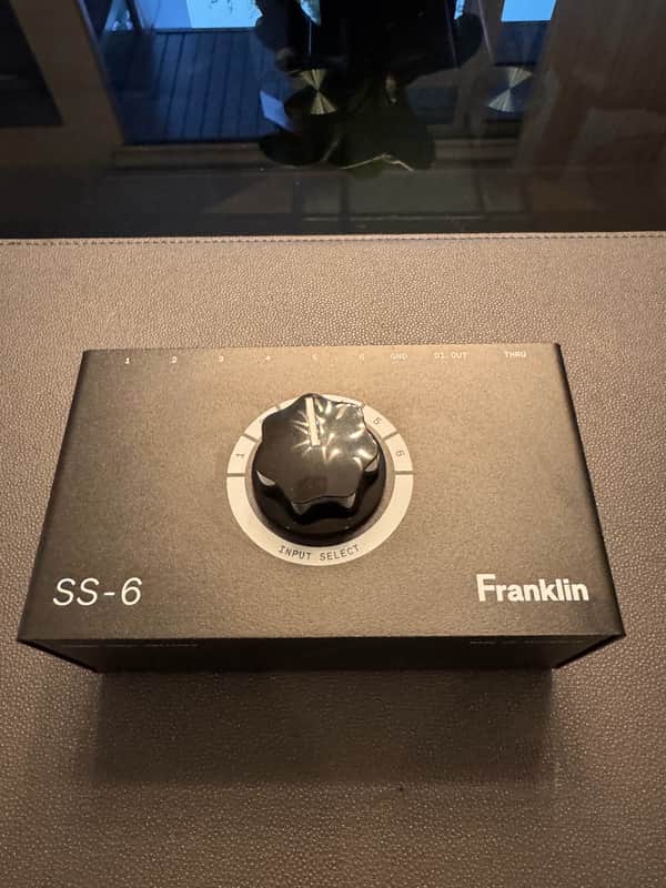 Franklin  SS-6MKII switchable input stereo DI image 1