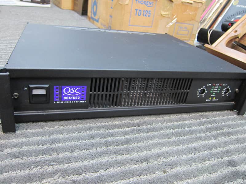 QSC DCA 1622 Digital Stereo Amp,700 WPC 4 OHMS, Rack Mount | Reverb