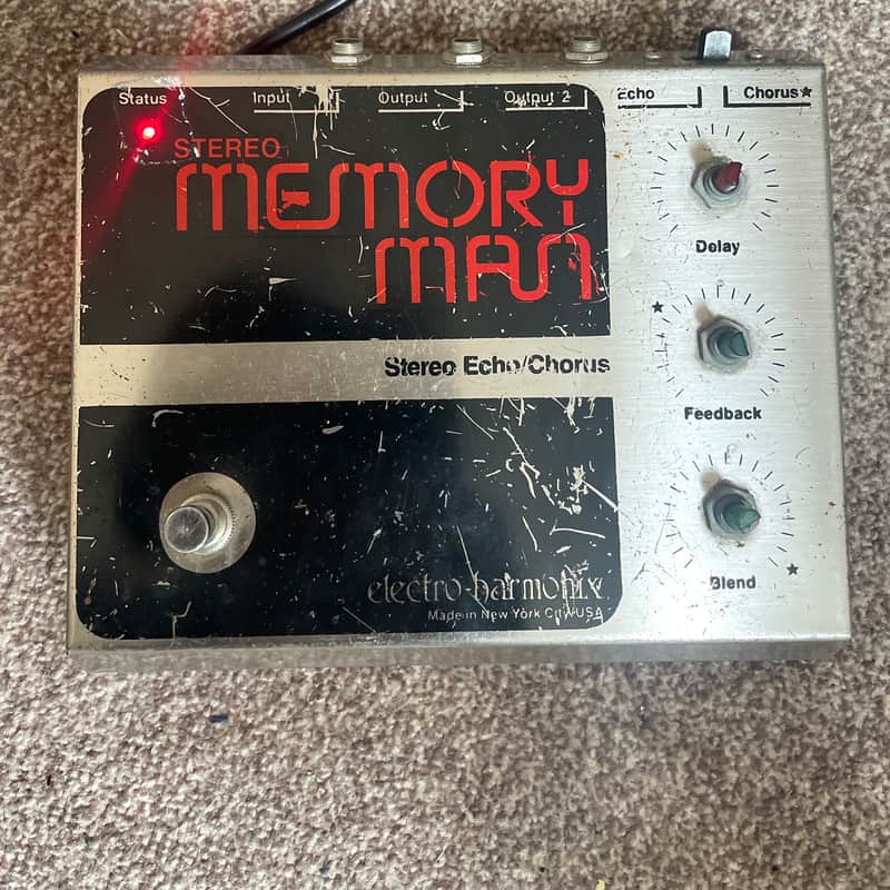 1970-1975 Electro-Harmonix Stereo Memory Man Echo / Chorus Var…
