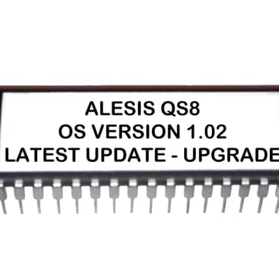 Alesis QS8 firmware OS Update Upgrade V 1.02 eprom with latest OS rom