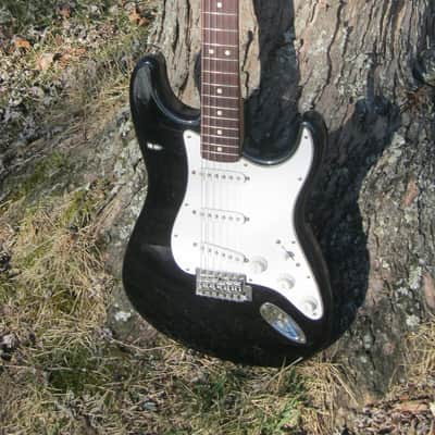 Very Rare Fender Stratocaster Black FN serial Export USA image 1