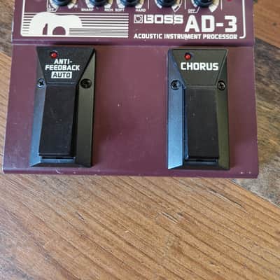 Reverb.com listing, price, conditions, and images for boss-ad-3-acoustic-instrument-processor