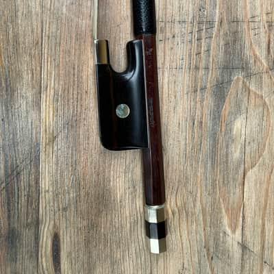 Double Bass French Bow - W Seifert - Pernambuco - New Hair image 15