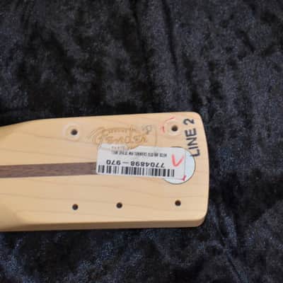 Fender Stratocaster Neck Channel Bound compound radius 9.5-14" finest made in USA quality=super rare image 5