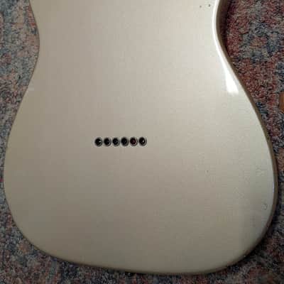 2008 Fender American Standard Telecaster !SIGNED! with Maple Fretboard- Blizzard Pearl image 6