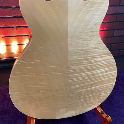 2005 Washburn HB35 Semi-Hollow Electric Guitar- Natural Gloss - w/ Hard Case image 7
