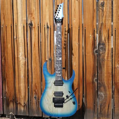 IBANEZ j.custom Limited Edition RG8620SHGFB Glost Fleet Blue Burst 6-String Electric Guitar w/ Molded Hard Case 2026 image 3