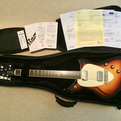 RAMP H-RAY Sonic Hollowbody Sunburst image 12