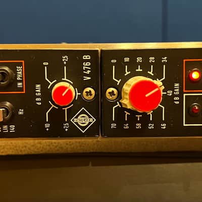 NEUMANN V476 B PAIR January 1983 - All Original and Fully Tested image 3