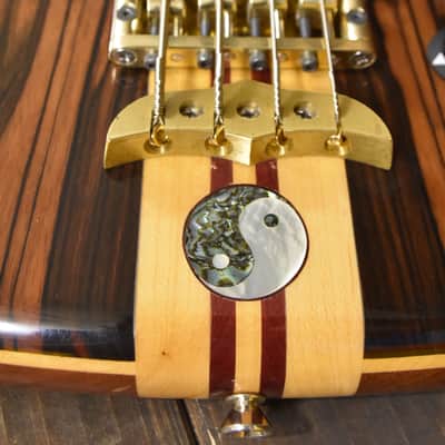 Alembic Stanley Clarke Signature Deluxe short scale 4 string Bass Macassar Ebony - VIDEO DEMO image 21