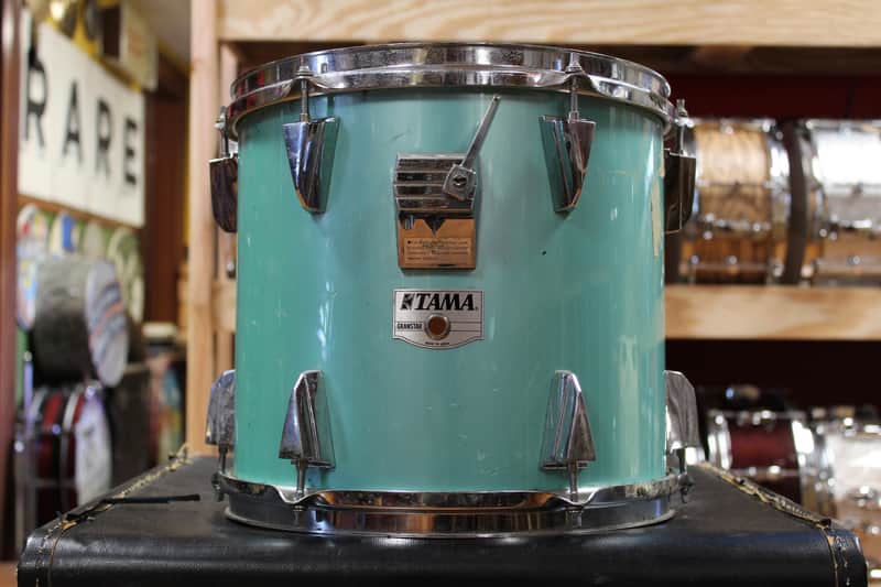 1980s Tama 11x12 Granstar Tom in Nile Blue image 1
