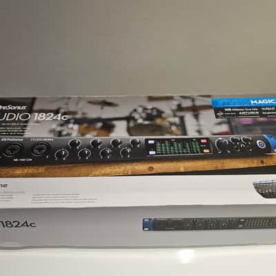 PreSonus Studio 1824c USB-C Audio Interface 18x20 8 XMAX Preamps w/ Original Box image 6