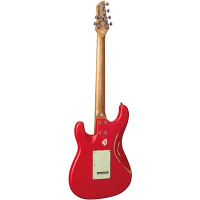 Eko Guitars Aire Relic Fiesta Red image 2