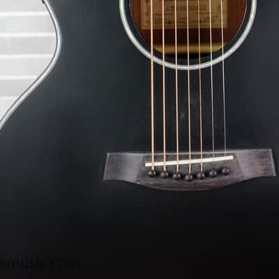 Schecter Regulo Caro-7 Acoustic - Satin Black image 7