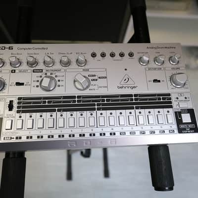 Behringer RD-6-SR Analog Drum Machine - Silver - original box image 1