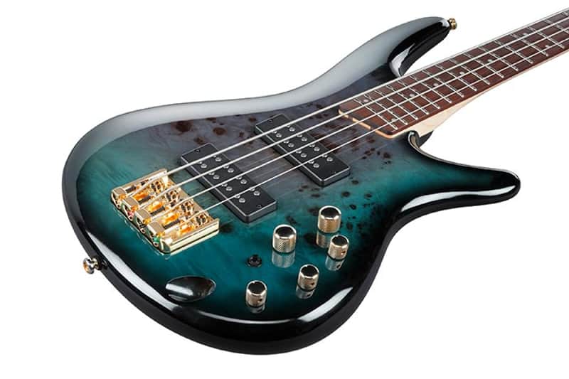 Ibanez SR400EPBDX-TSU Standard Soundgear Bass 2022 - Present - Tropical Seafloor Burst image 1