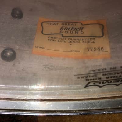 Gretsch Round Badge Natural Maple 1950’s Snare Drum image 5