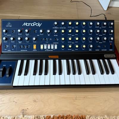 Behringer MonoPoly 37-Key Polyphonic Synthesizer 2021 - Present - Black