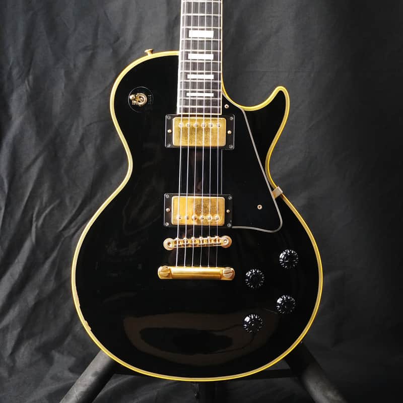 RARE Orville by Gibson LPC-57B Les Paul Custom '57 Reissue – Black