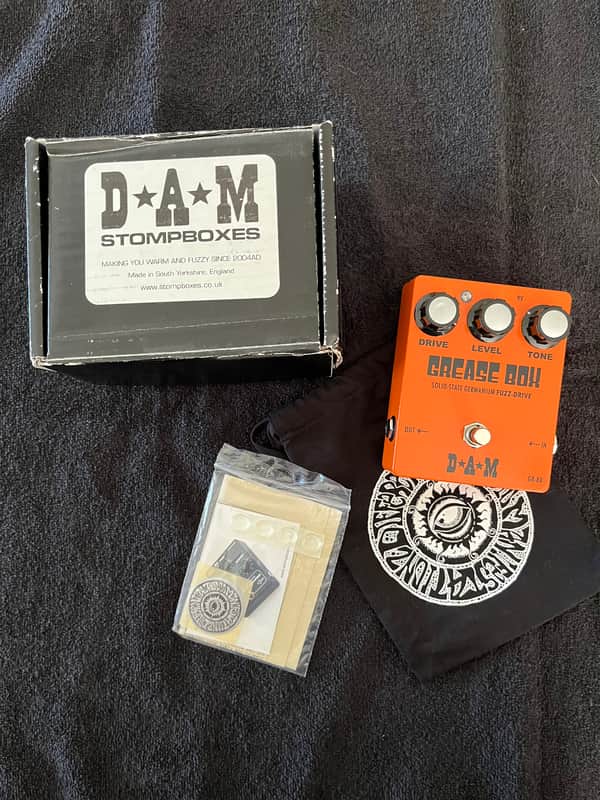 D*A*M GREASEBOX GB-88 solid state germanium fuzz box guitar pedal David Main colorsound sola sound ZCD image 1